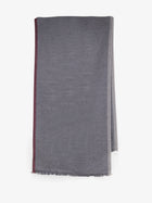 Brunello Cucinelli Men's Wool and Cashmere Scarf Grey