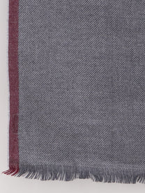 Brunello Cucinelli Men's Wool and Cashmere Scarf Grey