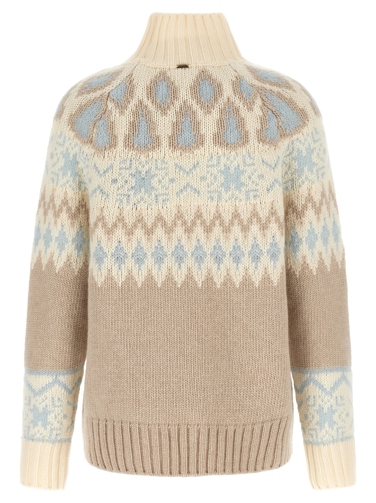 Herno Wool and Cashmere Sweater Beige, view 2