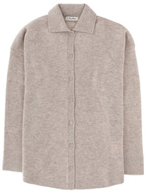 S MAX MARA Women's Wool and Cashmere Sweater Beige