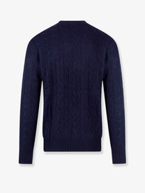 Polo Ralph Lauren Men's Wool and Cashmere Sweater Blue
