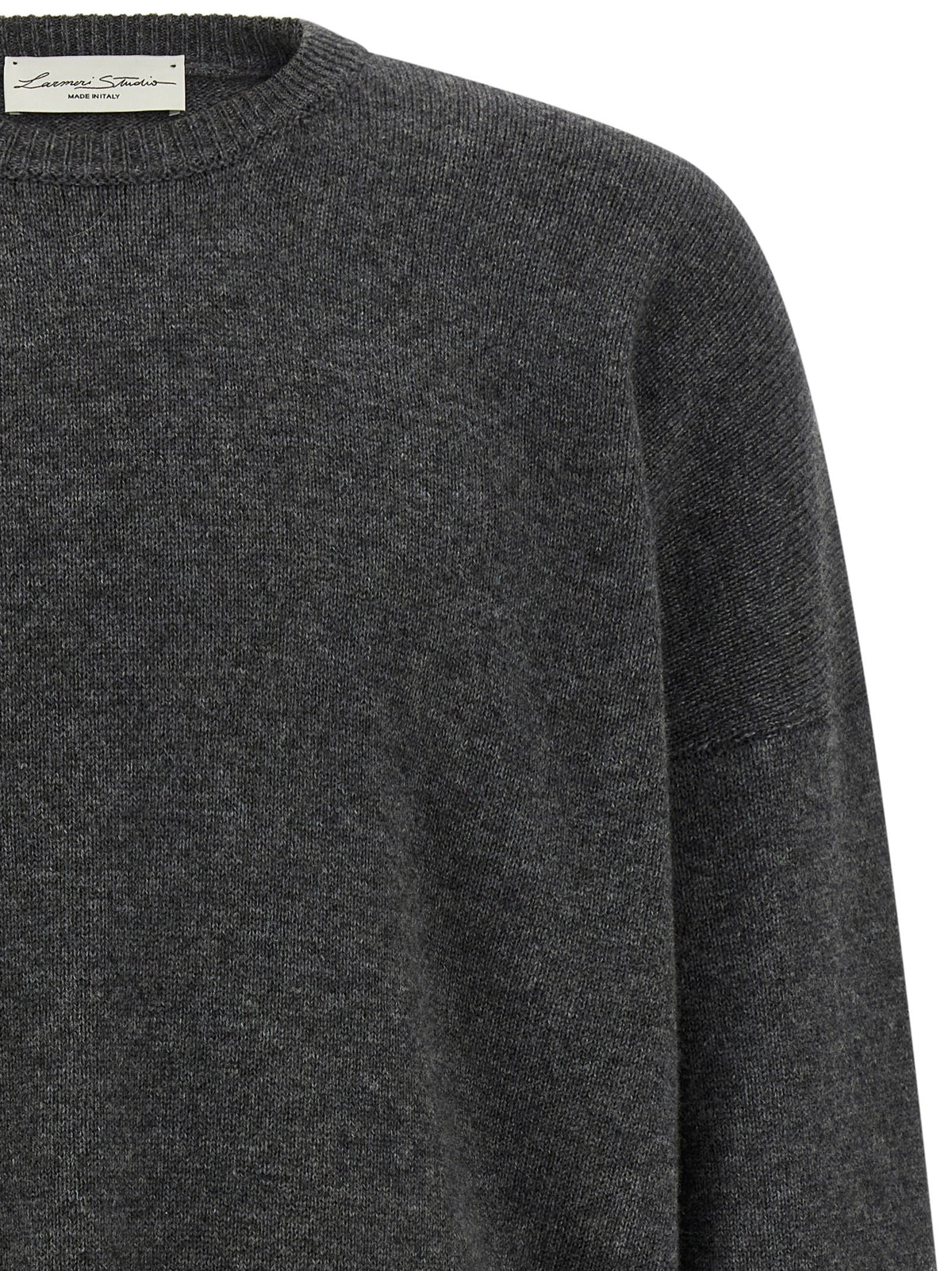 Larmeri Studio Wool and Cashmere Sweater Grey, view 3