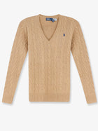 Polo Ralph Lauren Women's Wool and Cashmere Sweater Beige