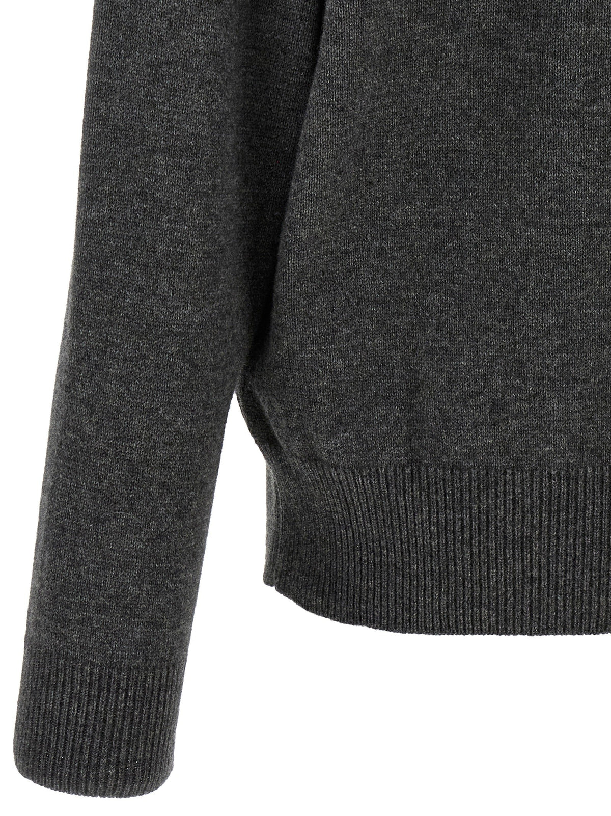 Larmeri Studio Wool and Cashmere Sweater Grey, view 4