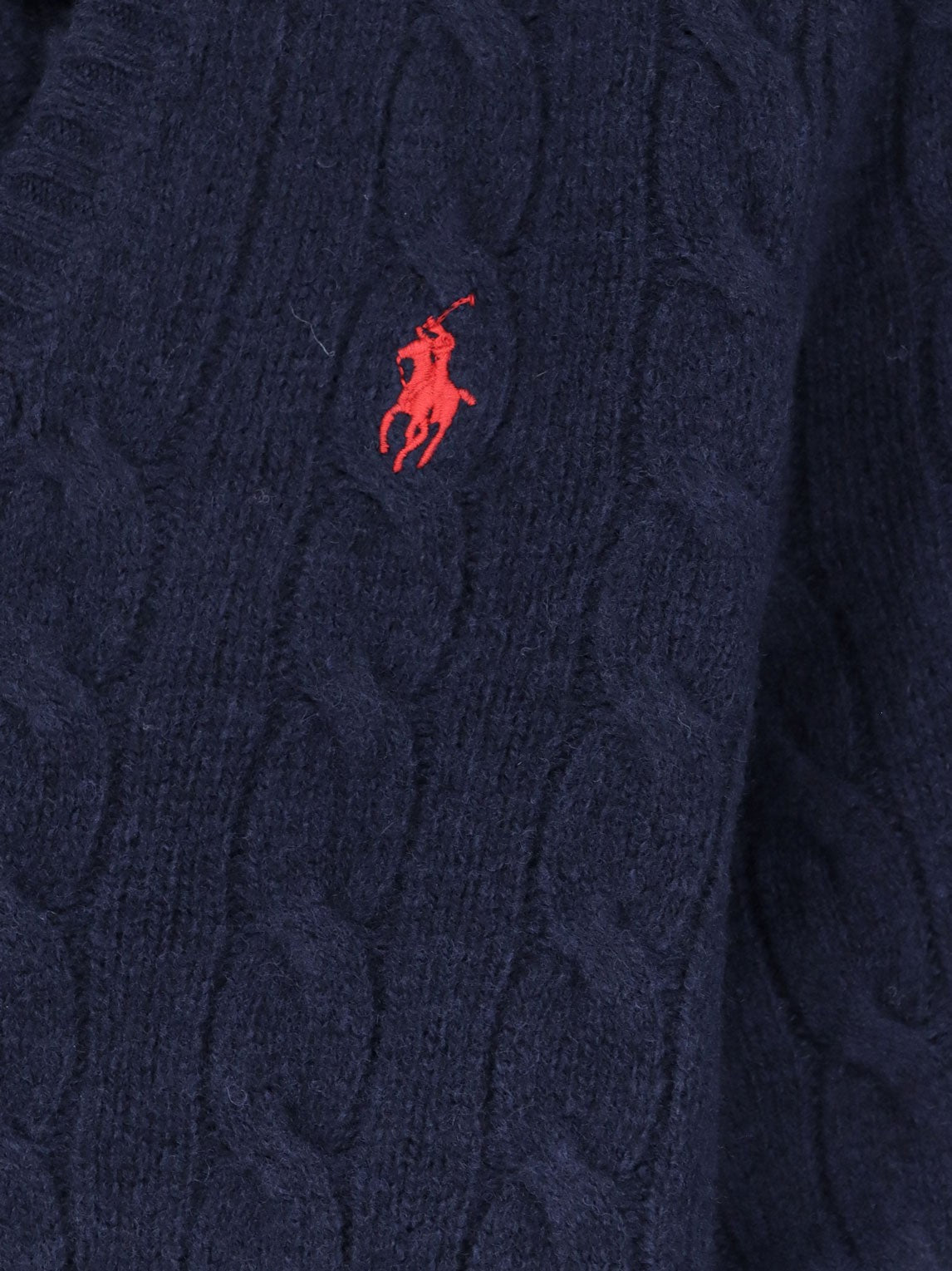 Polo Ralph Lauren Women's Wool and Cashmere Sweater Blue