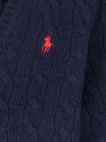 Polo Ralph Lauren Women's Wool and Cashmere Sweater Blue