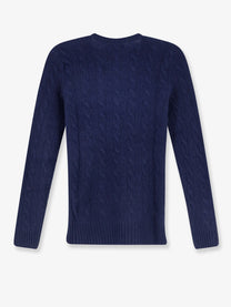 Polo Ralph Lauren Women's Wool and Cashmere Sweater Blue