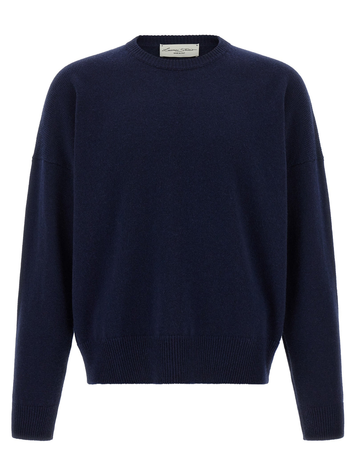 Larmeri Studio Wool and Cashmere Sweater Blue