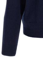 Larmeri Studio Wool and Cashmere Sweater Blue, view 4