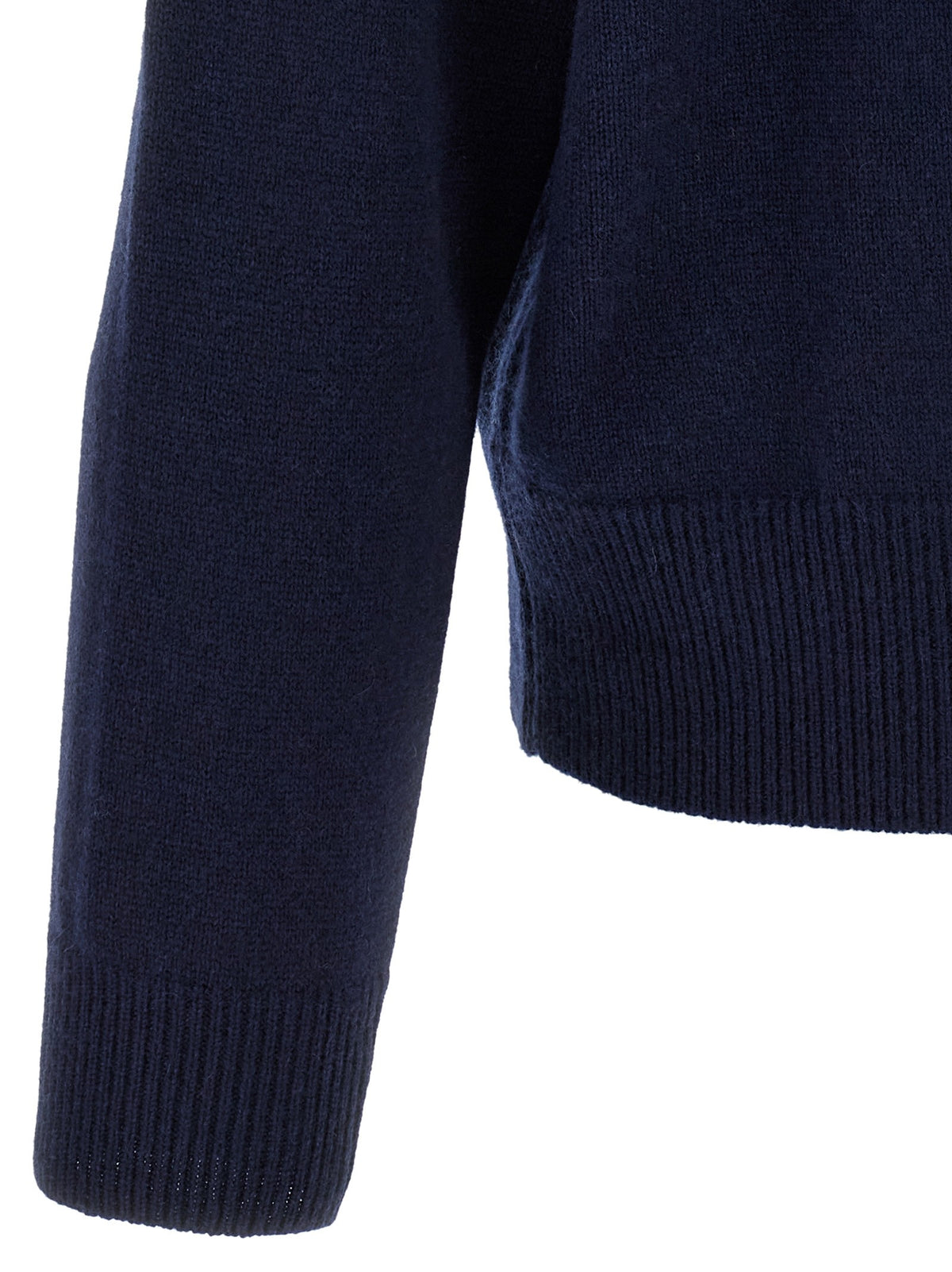 Larmeri Studio Wool and Cashmere Sweater Blue, view 4