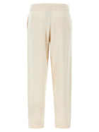 Yves Salomon Wool and Cashmere Sweatpants White, view 2