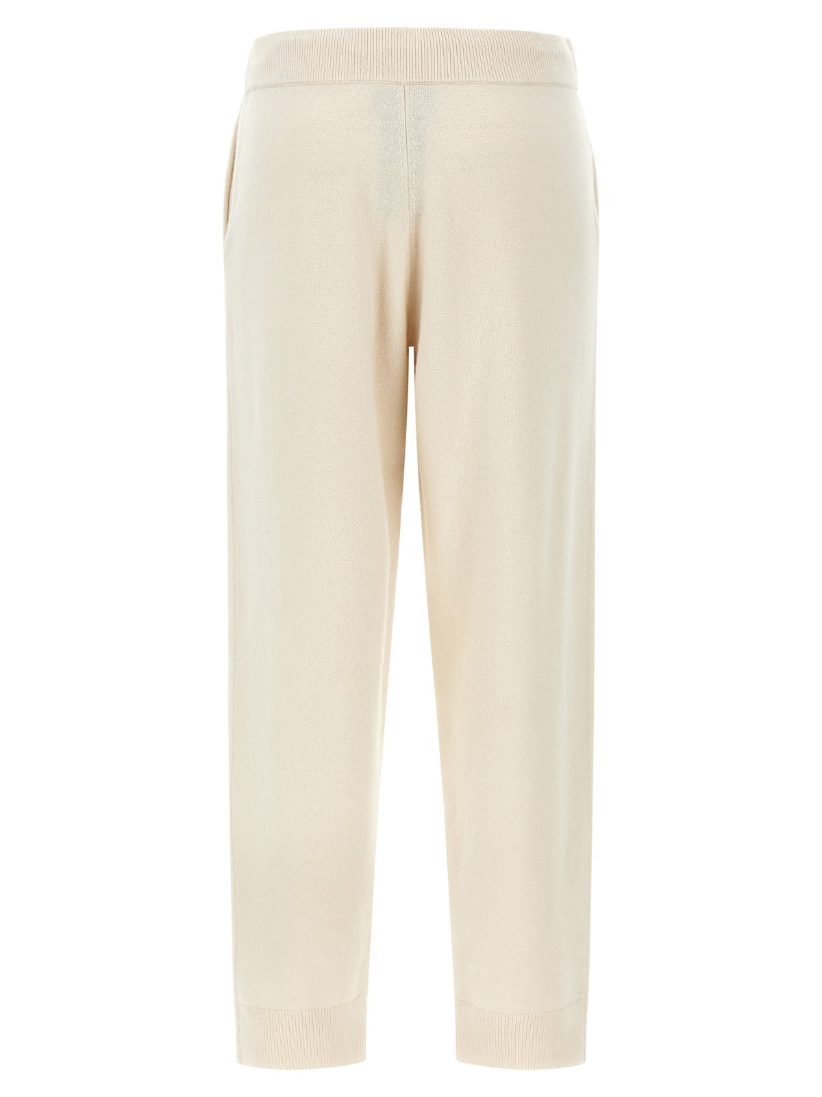 Yves Salomon Wool and Cashmere Sweatpants White, view 2