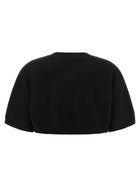 Elisabetta Franchi Wool and Cashmere Top Black, view 2