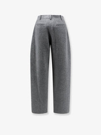 R2W Women's Wool and Cashmere Trousers Grey