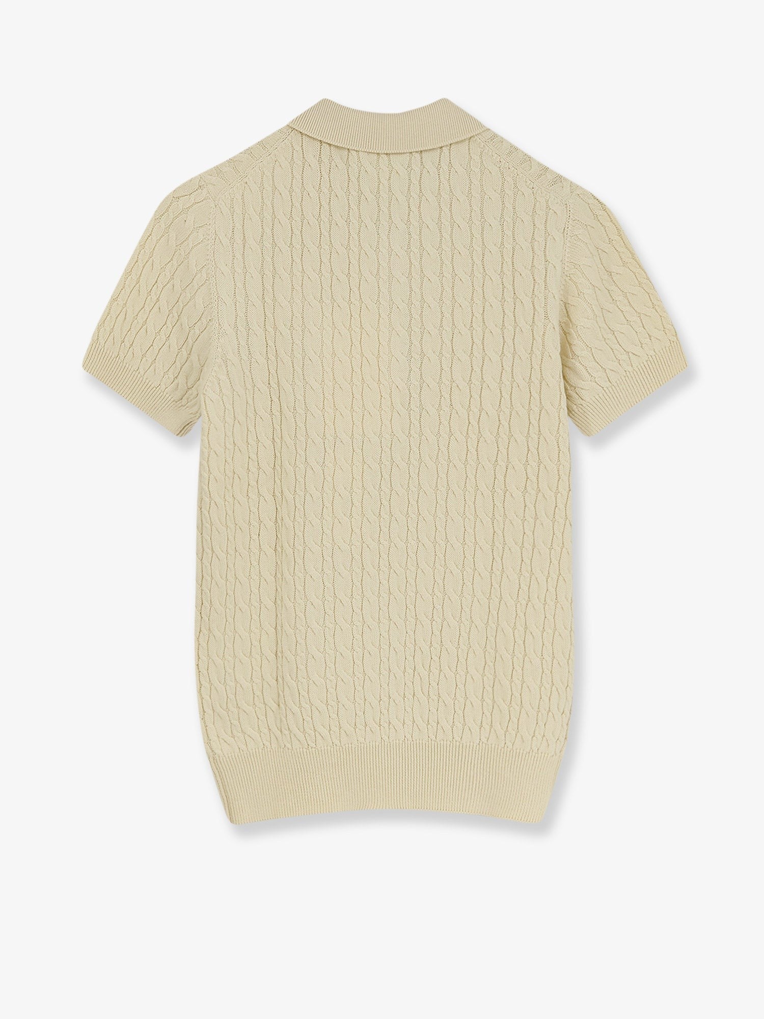 Dior Women's Wool and Cotton Blend Sweater Yellow