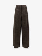 Alysi Women's Wool and Linen Blend Trousers SIGARO
