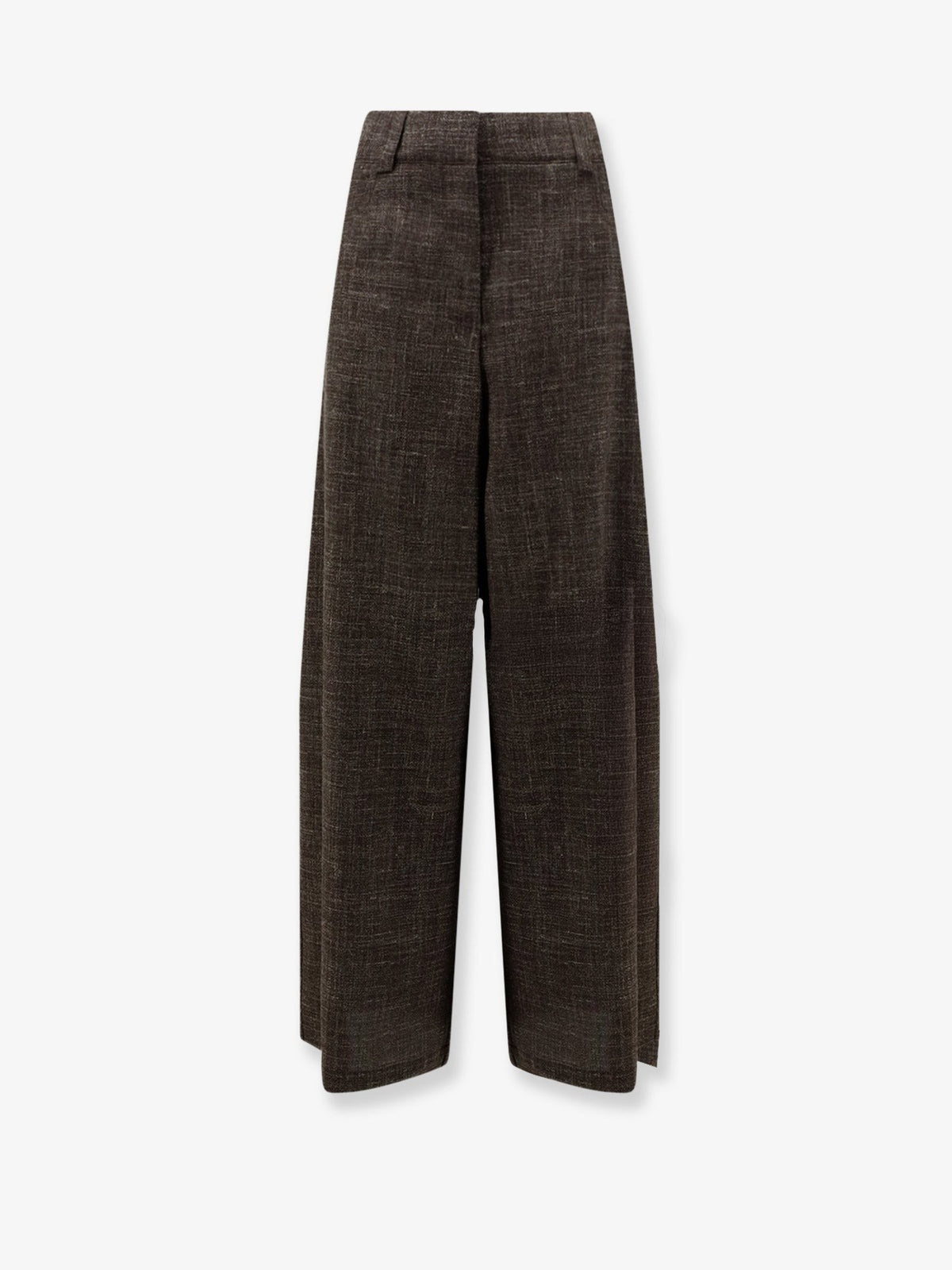 Alysi Women's Wool and Linen Blend Trousers SIGARO