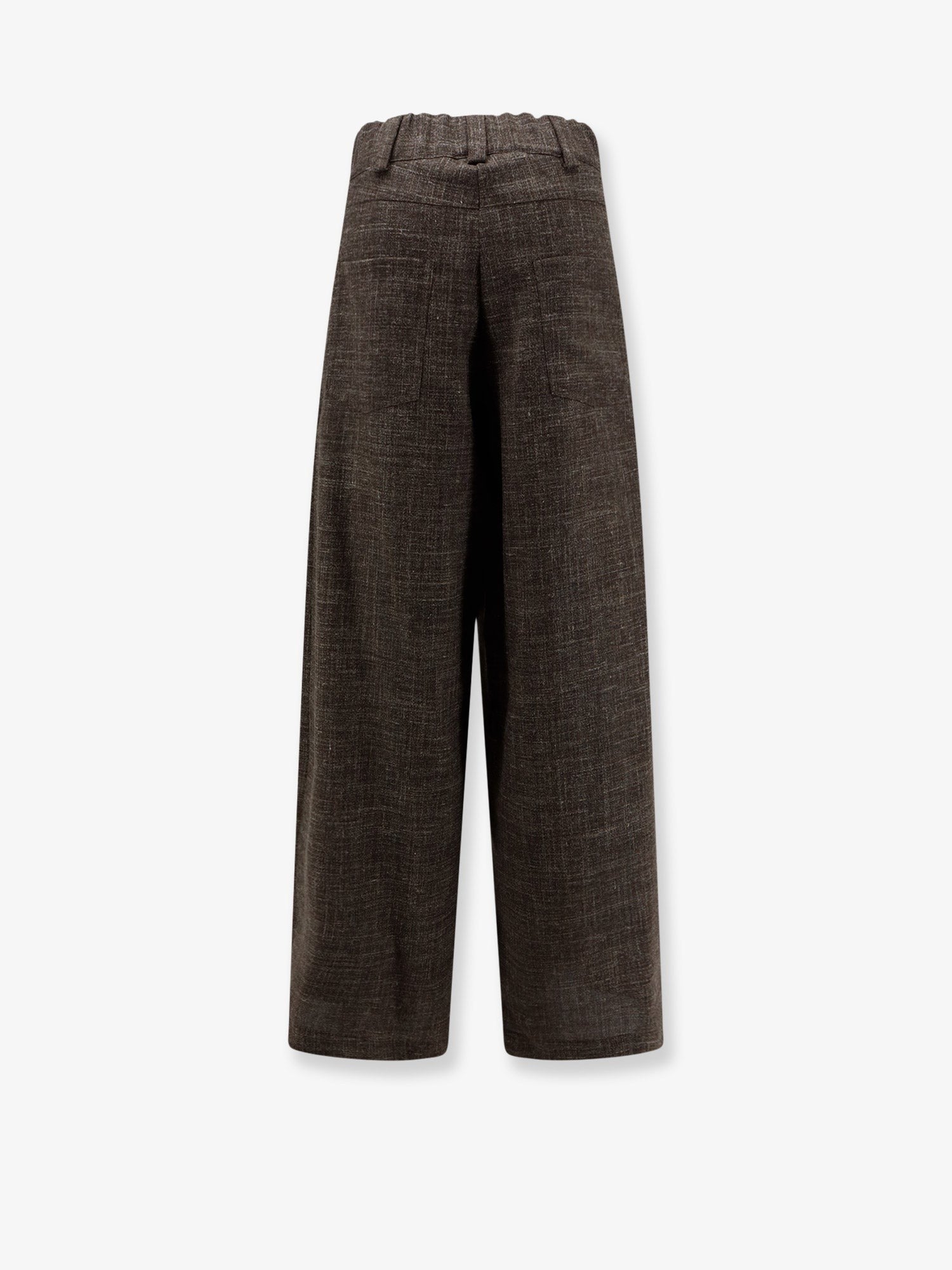 Alysi Women's Wool and Linen Blend Trousers SIGARO