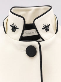 Dior Women's Wool and Mohair Blazer White Dior
