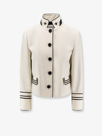 Dior Women's Wool and Mohair Blazer White Dior