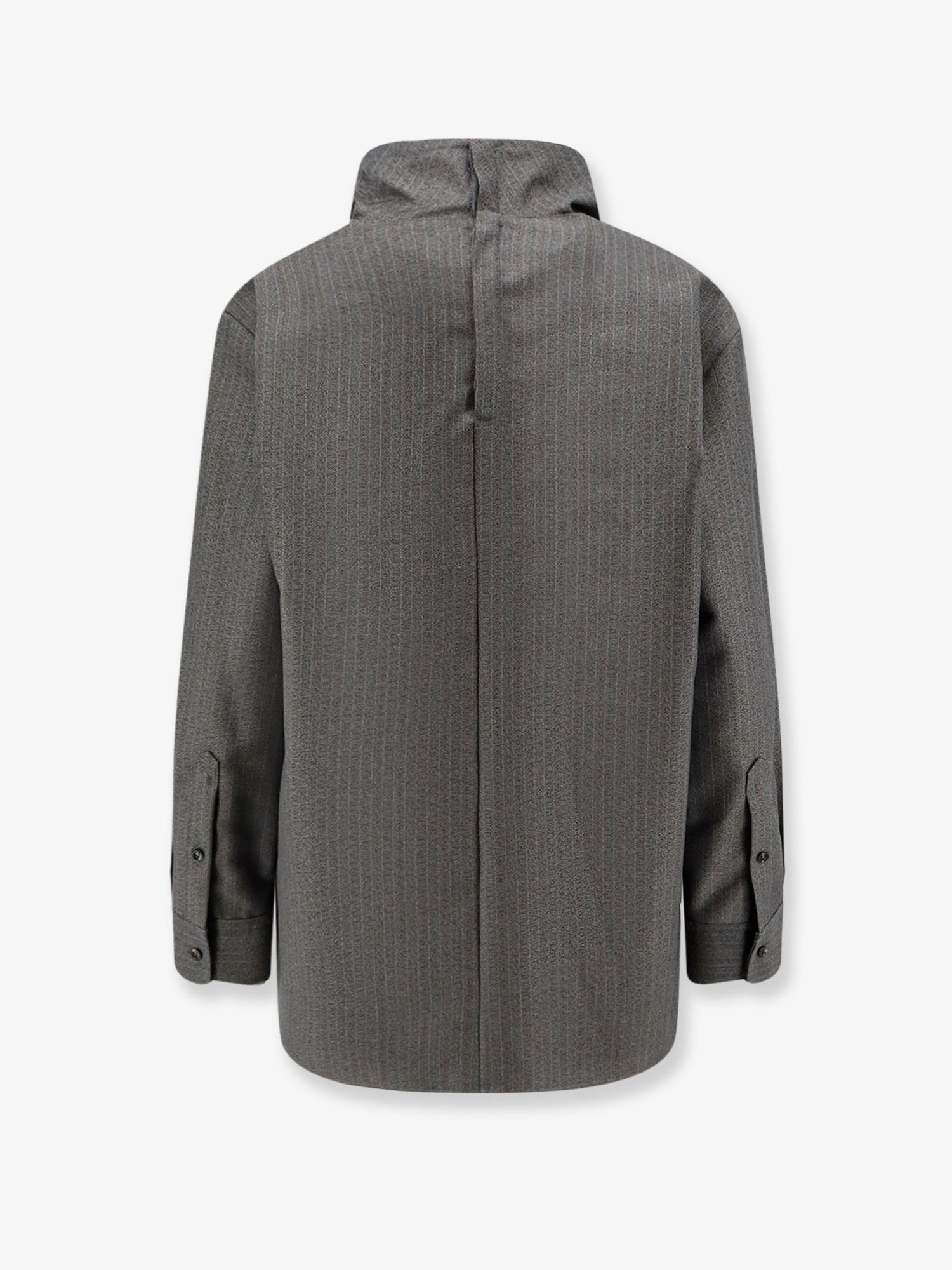 Bottega Veneta Women's Wool and Mohair Shirt Multicolor