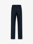 Dior Men's Wool and Mohair Trousers Blue