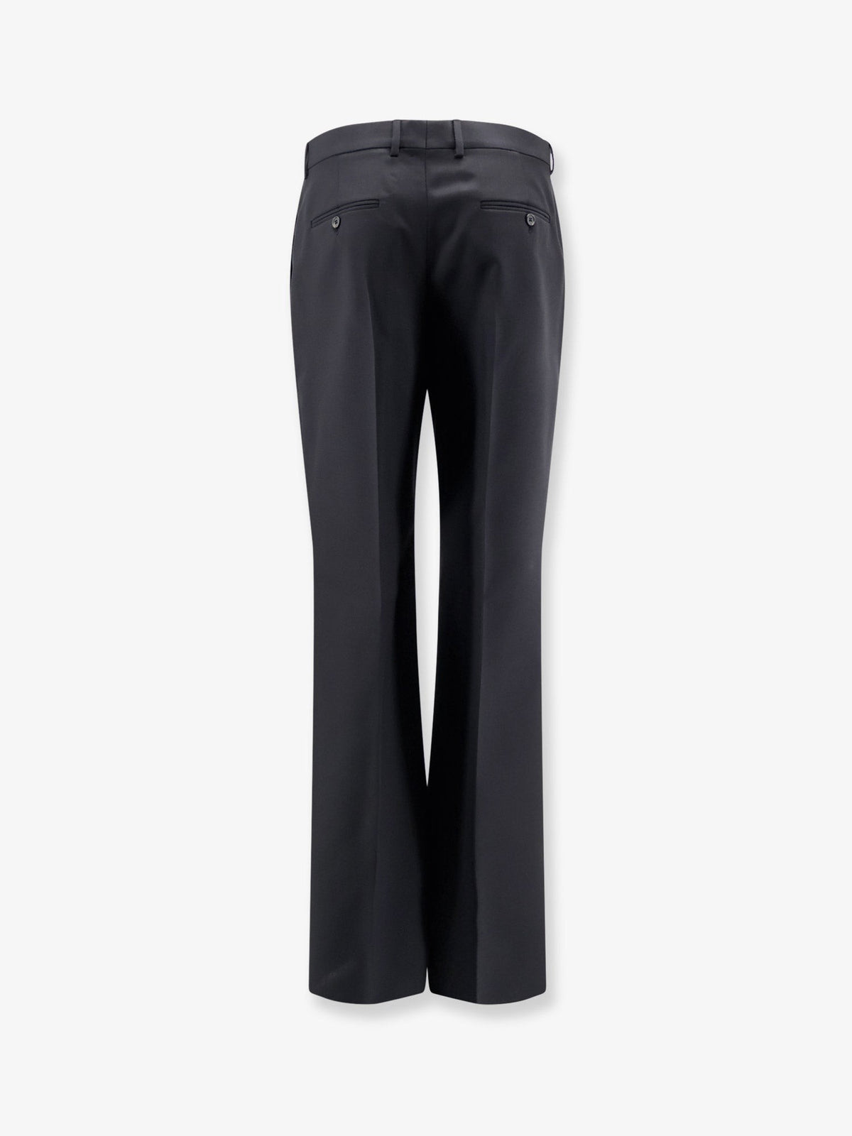 Celine Men's Wool and Mohair Trousers Black