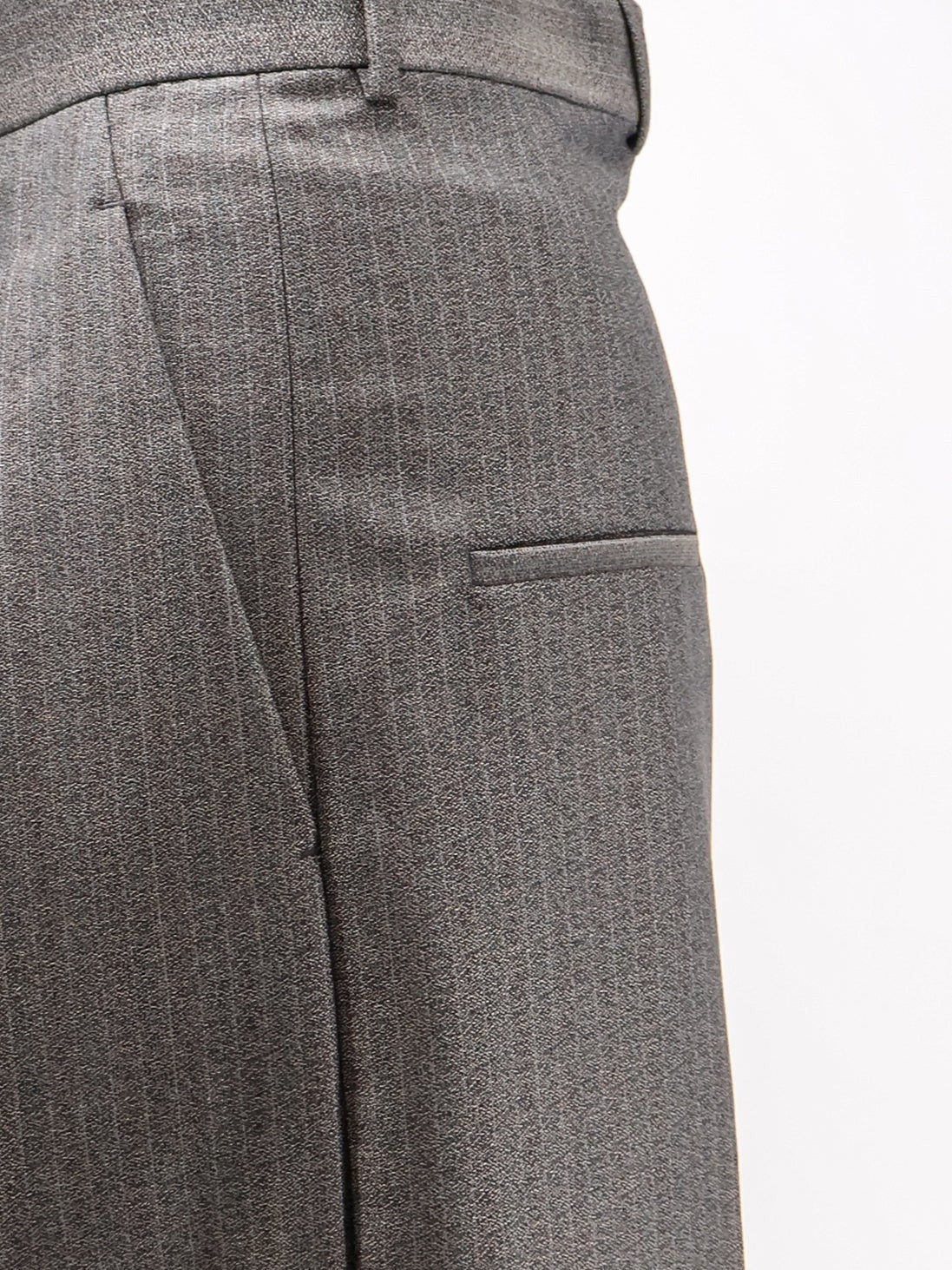 Bottega Veneta Women's Wool and Mohair Trousers Multicolor
