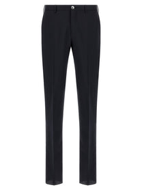 Pal Zileri Wool and Satin Dress Black