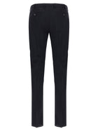 Pal Zileri Wool and Satin Dress Blue, view 5