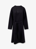 Gucci Women's Wool and Silk Blend Coat Black