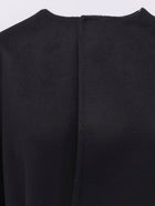 Gucci Women's Wool and Silk Blend Coat Black, view 3