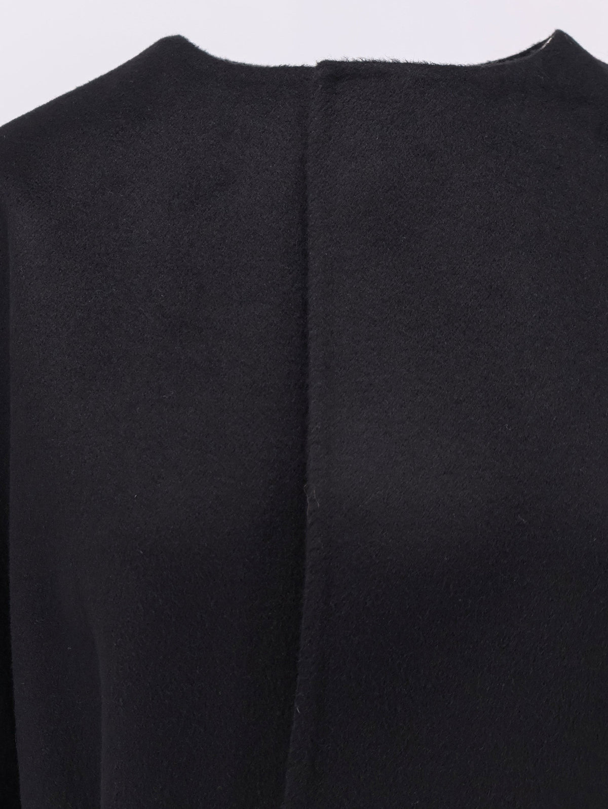 Gucci Women's Wool and Silk Blend Coat Black, view 3