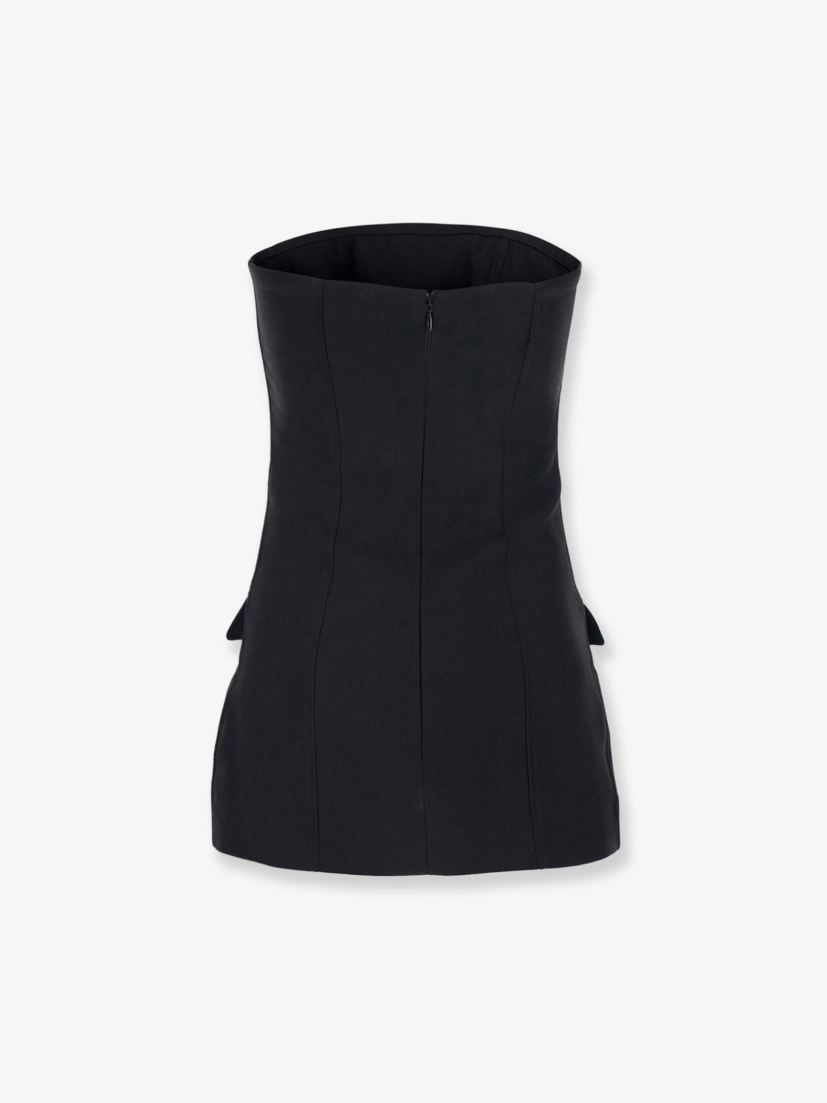 Toteme Women's Wool and Silk Blend Tank Top Black