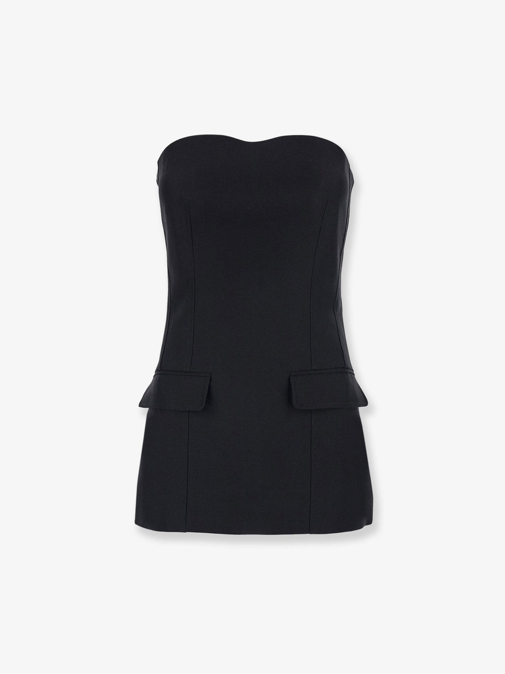 Toteme Women's Wool and Silk Blend Tank Top Black