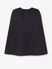 Gucci Women's Wool and Silk Cape Grey