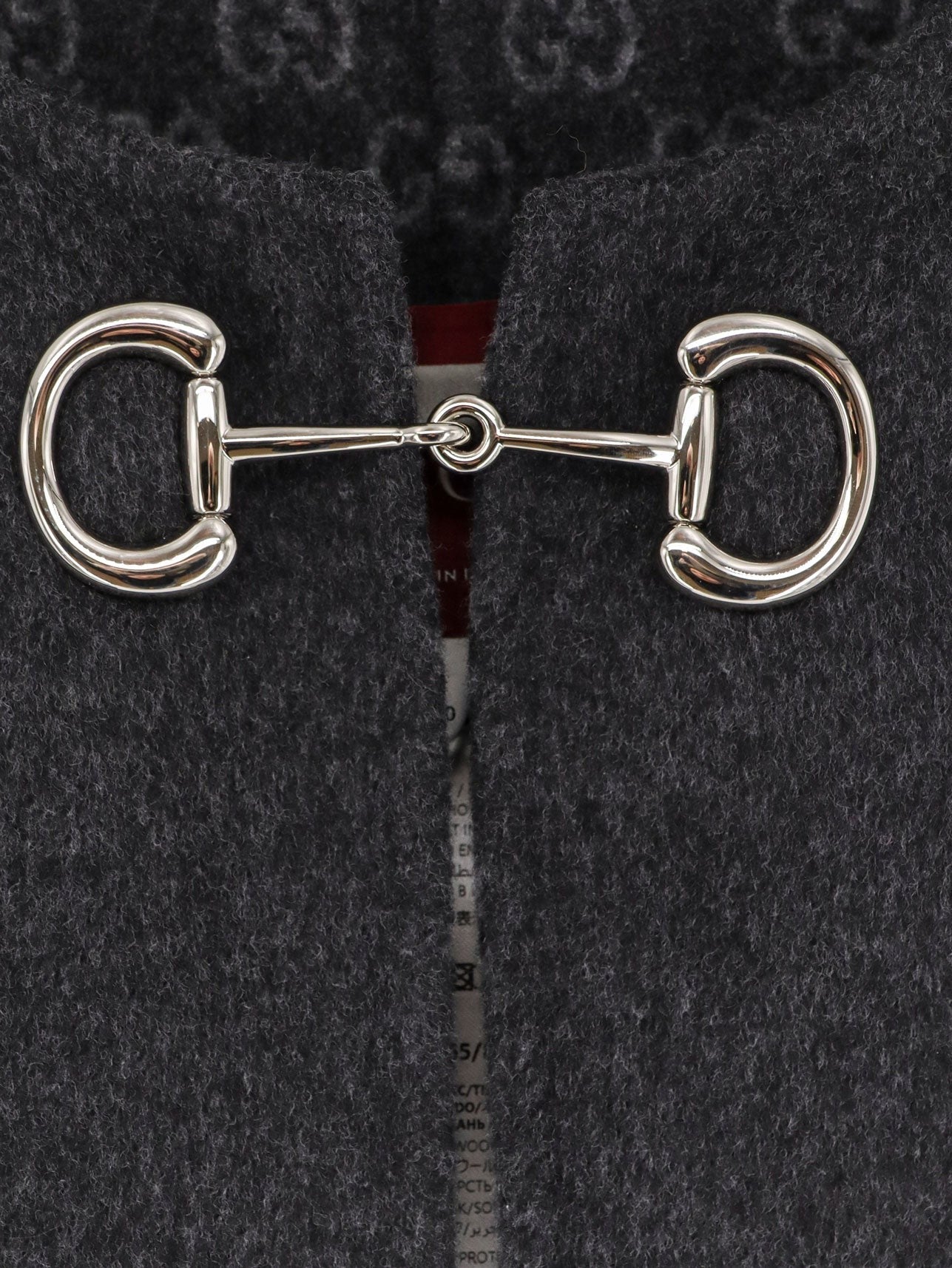 Gucci Women's Wool and Silk Cape Grey