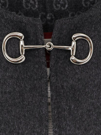 Gucci Women's Wool and Silk Cape Grey