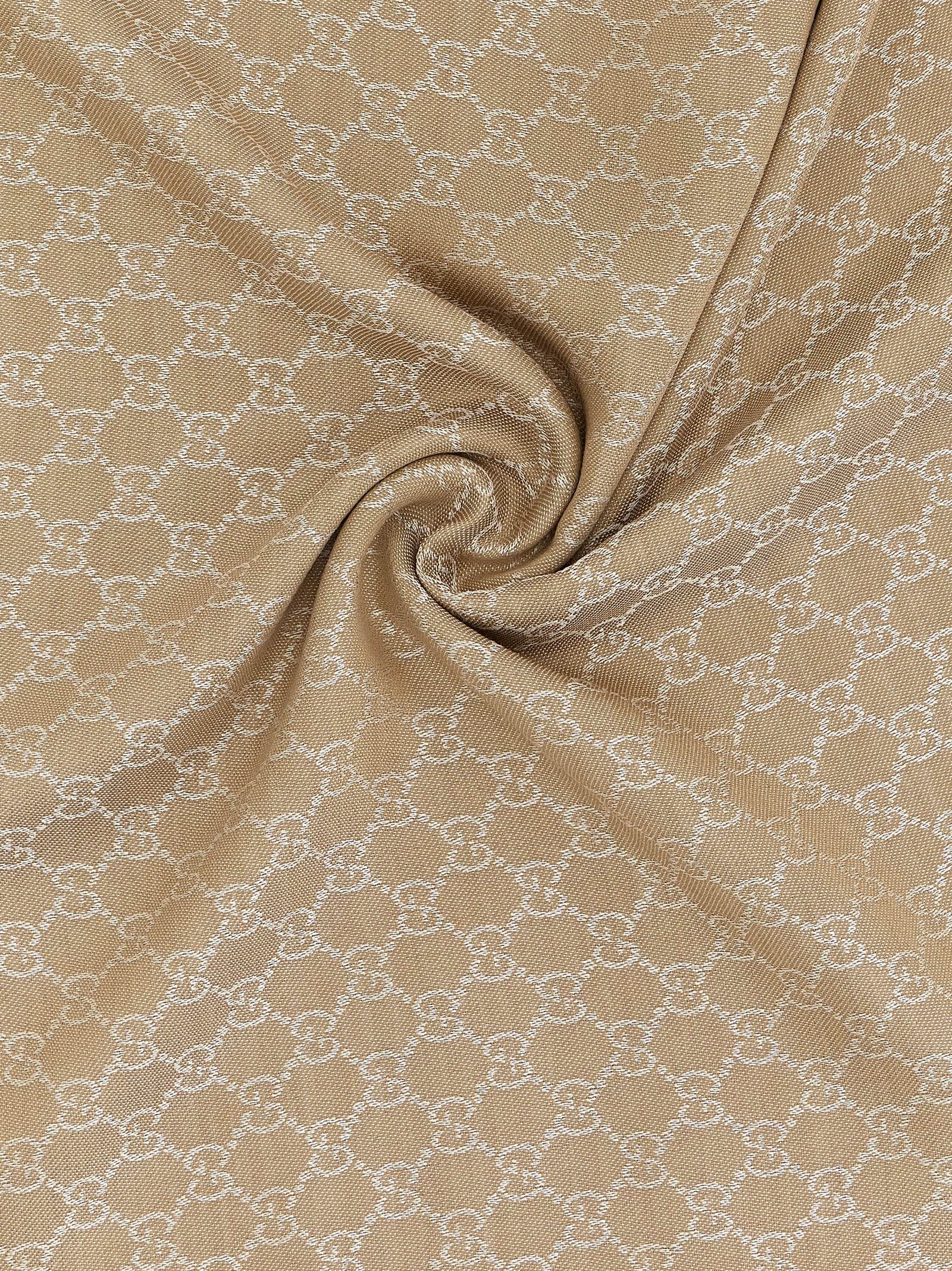 Gucci Wool and Silk Shawl Beige
