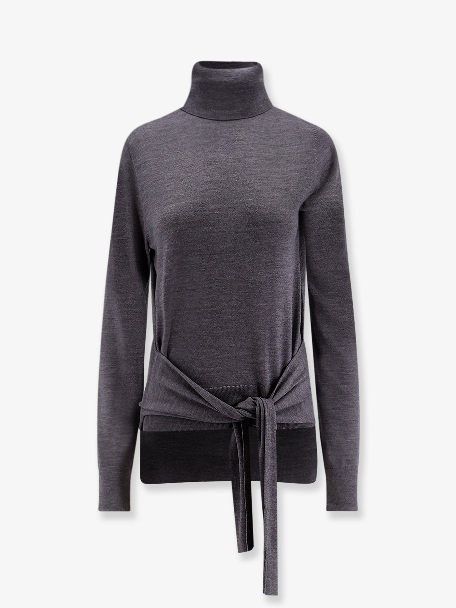 Toteme Women's Wool and Silk Turtleneck Grey