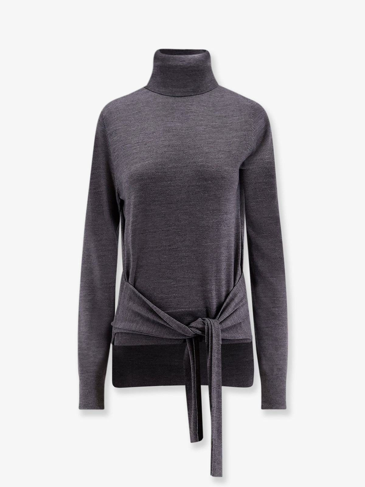 Toteme Women's Wool and Silk Turtleneck Grey