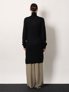 Toteme Women's Double Sleeve Turtleneck Sweater Black, view 3