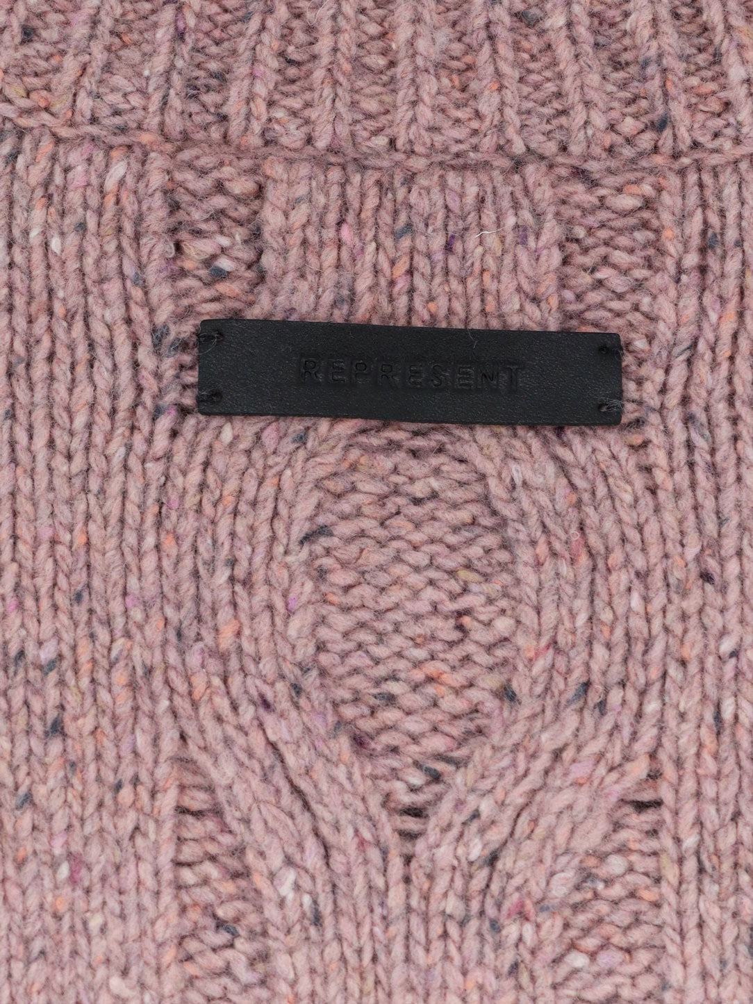 Represent Men's Wool and Viscose Blend Sweater Blue