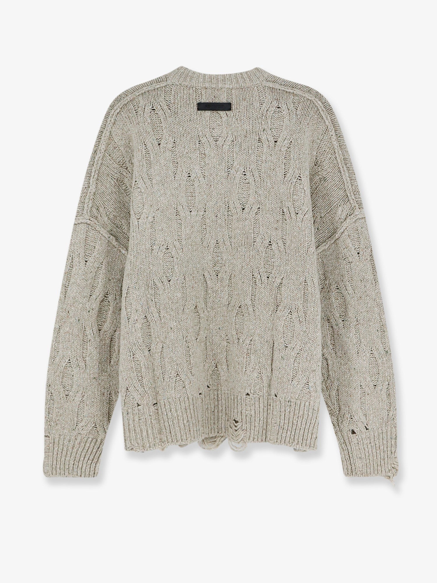 Represent Men's Wool and Viscose Blend Sweater Beige