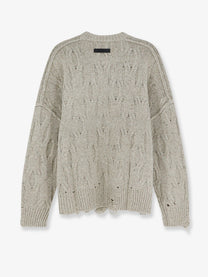 Represent Men's Wool and Viscose Blend Sweater Beige