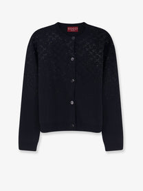 Gucci Women's Wool and Viscose Cardigan Black