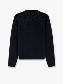 Gucci Women's Wool and Viscose Cardigan Black