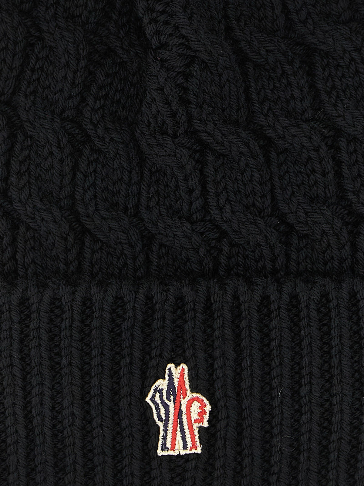 Moncler Grenoble Wool Beanie Black, view 3