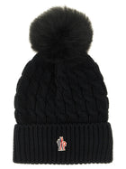 Moncler Grenoble Wool Beanie Black