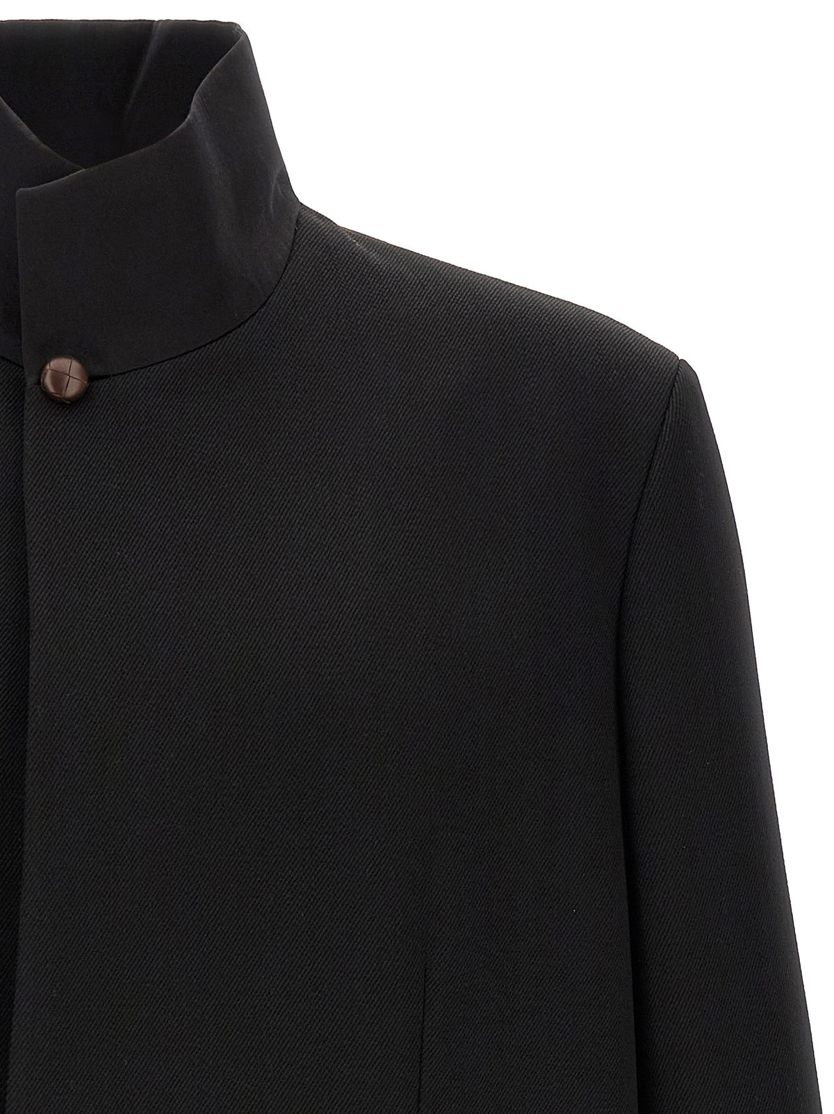 Zegna Wool Blazer Black